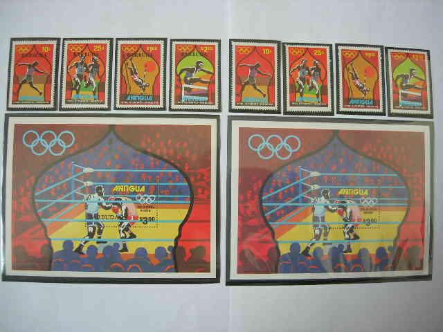 Антигуа/Барбуда 1980 спорт: олимпиада в Москве    MNH