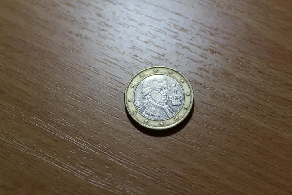 Австрия 1 евро 2008 г.