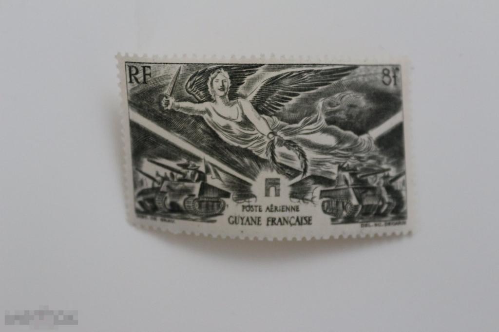 Французские колонии Авиапочта, Победа, 1946 г. Французская Гвиана