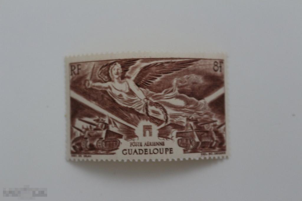 Французские колонии Авиапочта, Победа, 1946 г. Гваделупа