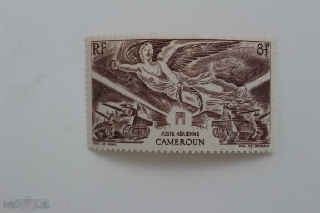 Французские колонии Авиапочта, Победа, 1946 г. Камерун