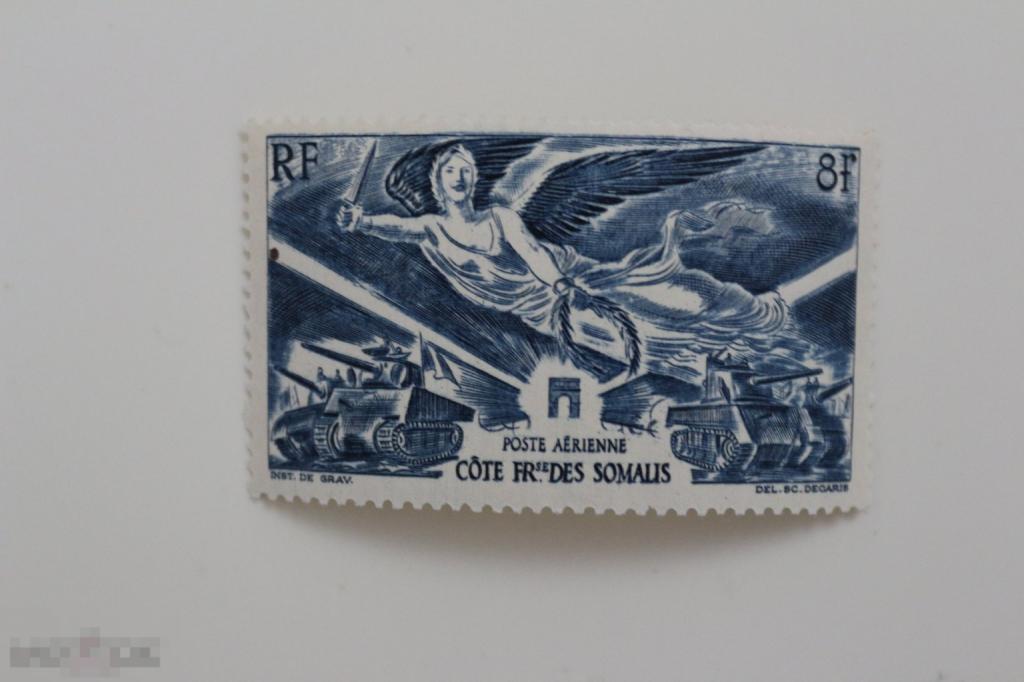 Французские колонии Авиапочта, Победа, 1946 г. Сомали