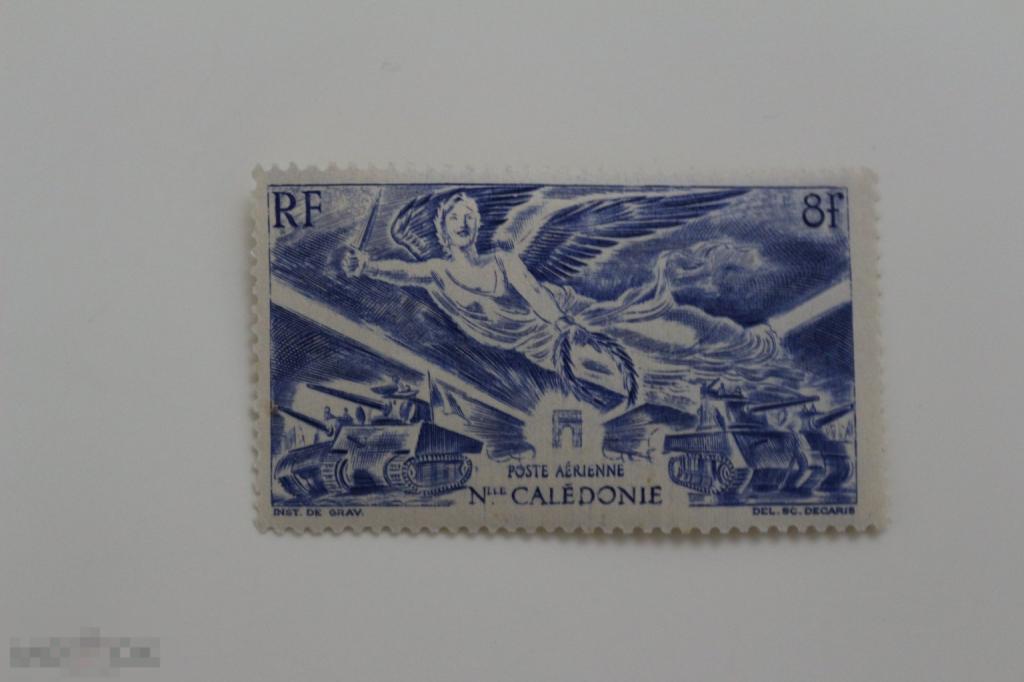 Французские колонии Авиапочта, Победа, 1946 г. Новая Каледония