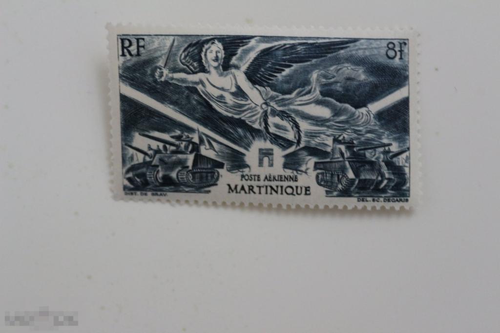 Французские колонии Авиапочта, Победа, 1946 г. Мартиника