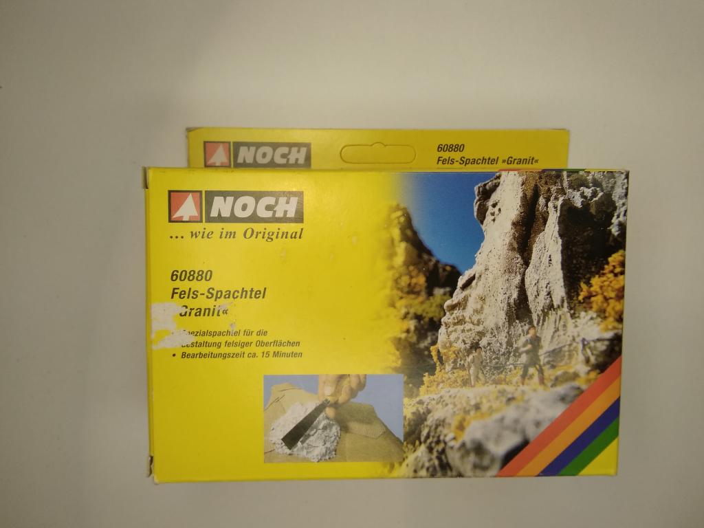 16мм (HO) Noch 60880 Шпатлёвка под скальную породу,цвет серый 400гр