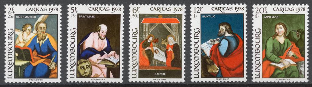 Люксембург 1978 Mi# 976-80** КАРИТАС