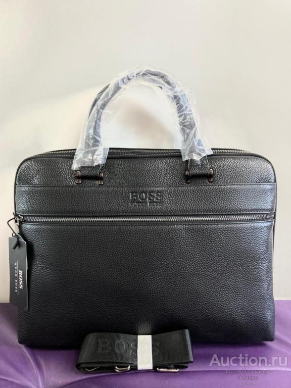 МУЖСКАЯ КОЖАНАЯ СУМКА HUGO BOSS LUX