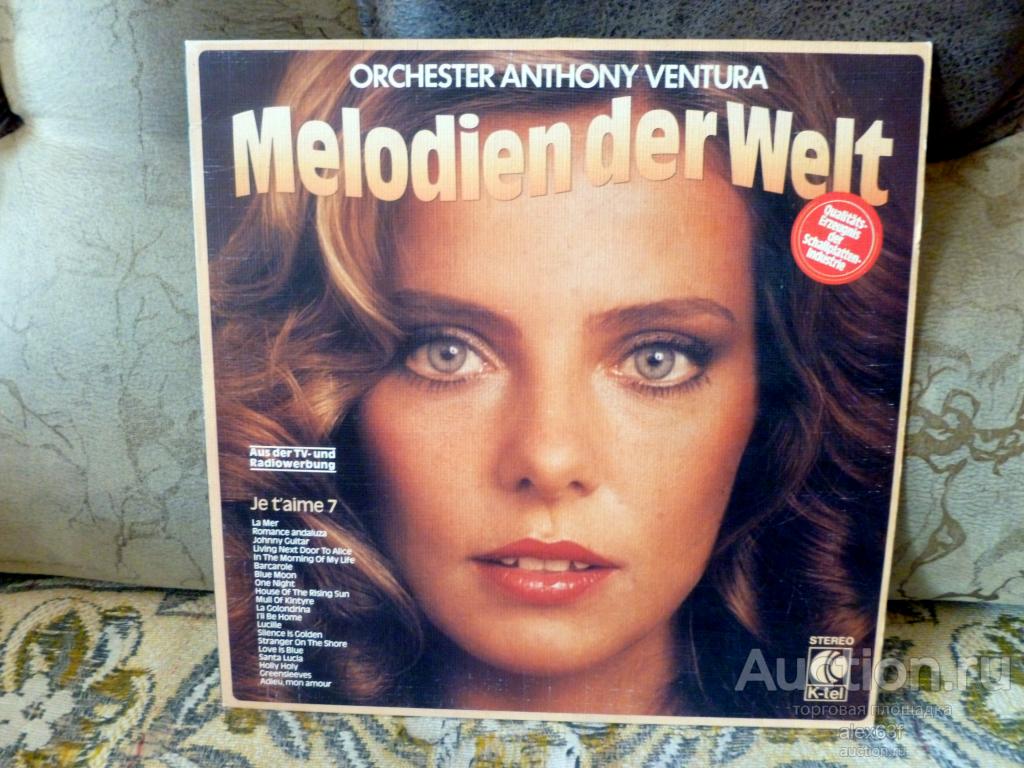 Orchester Anthony Ventura 1978 Melodien Der Welt (Je T'aime 7) (Germany)