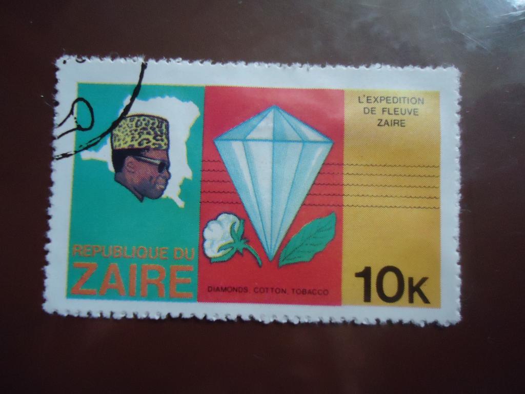1979 г.  Заир    гаш. без клея.