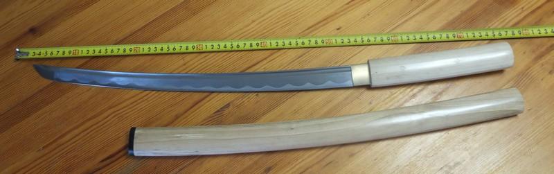 японский клубный вакидзаси, дерево бамбук, коллекционный