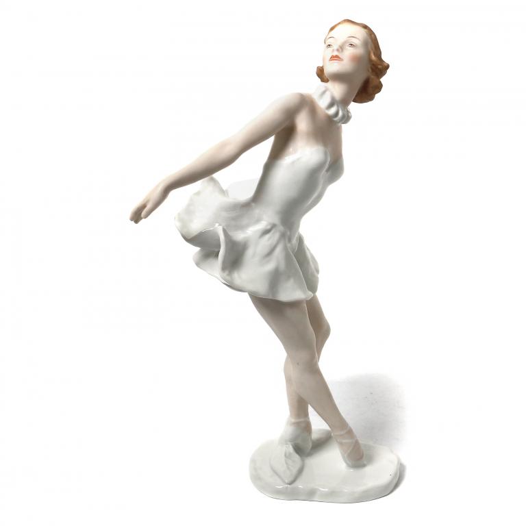 Фарфоровая фигура Танцовщица". Rosenthal