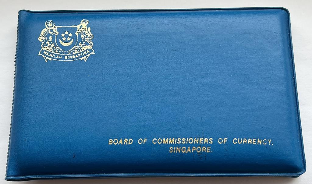 СИНГАПУР ГОДОВОЙ НАБОР 6 МОНЕТ 1982 ГОД КЛЯССЕР UNC