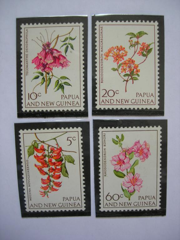 Папуа Новая Гвинея 1966 флора: цветы       MNH