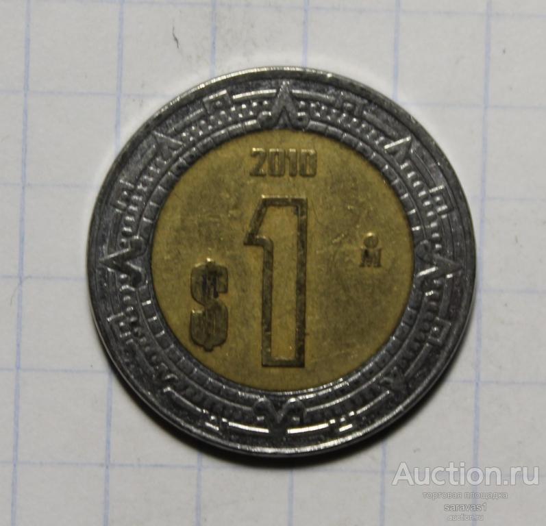 Мексика 1 песо 2010 км#603.