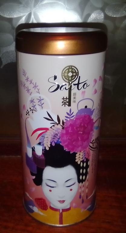 Баночка металлическая оригинальная  из под чая