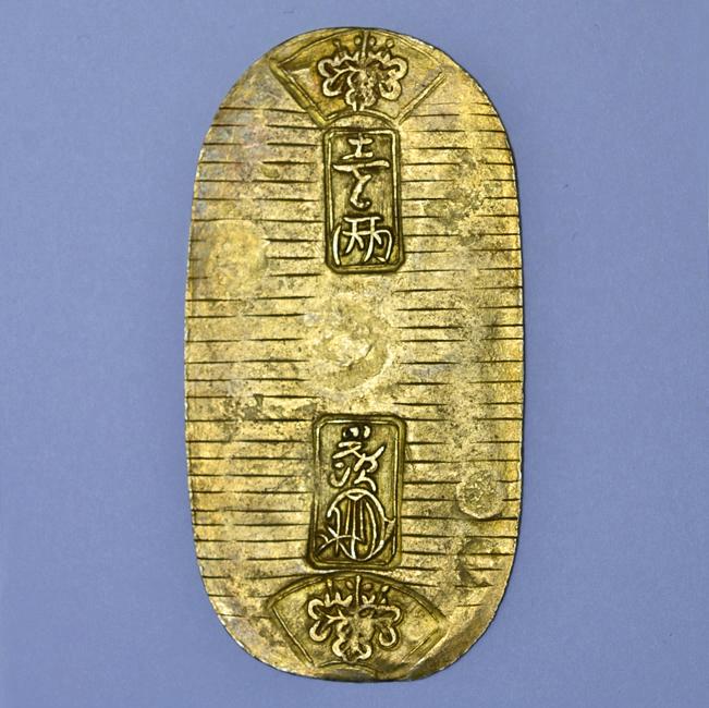 Япония Кобан (1819-1828) ЗОЛОТО 559 ПРОБЫ, 13.07 ГРАММА