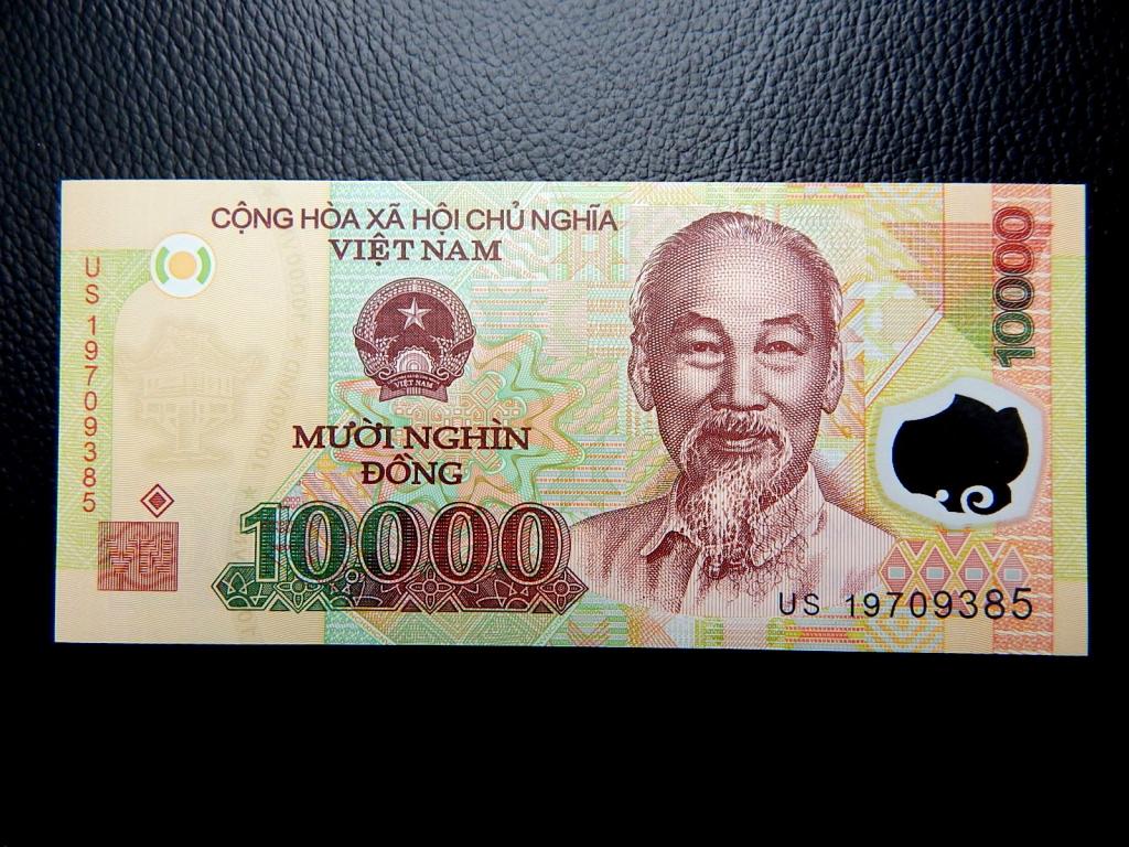 Бона 10 000 донг 2019 года Вьетнам Полимер US19709385 UNC