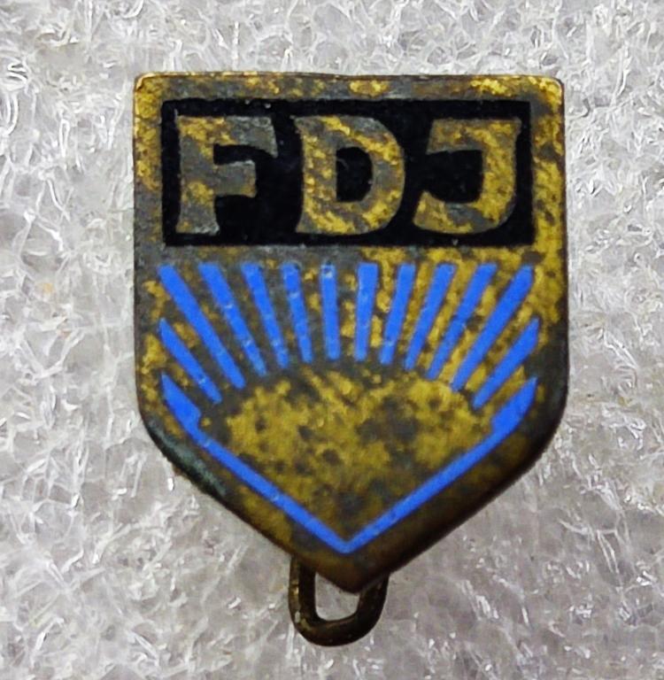 КОМСОМОЛ ГДР. FDJ. ЧЛЕНСКИЙ. тяжелый