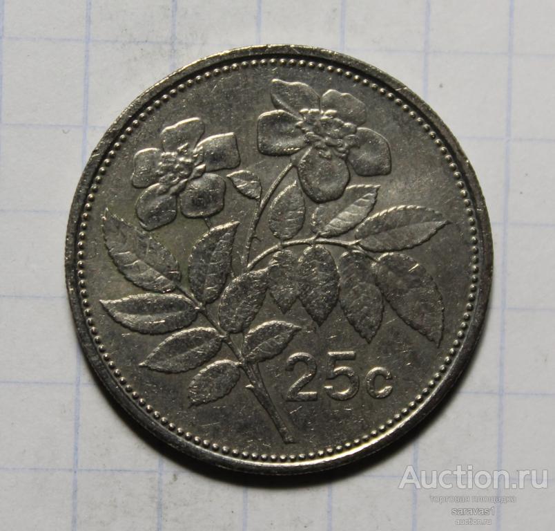 Мальта 25 центов 1998 км#97.