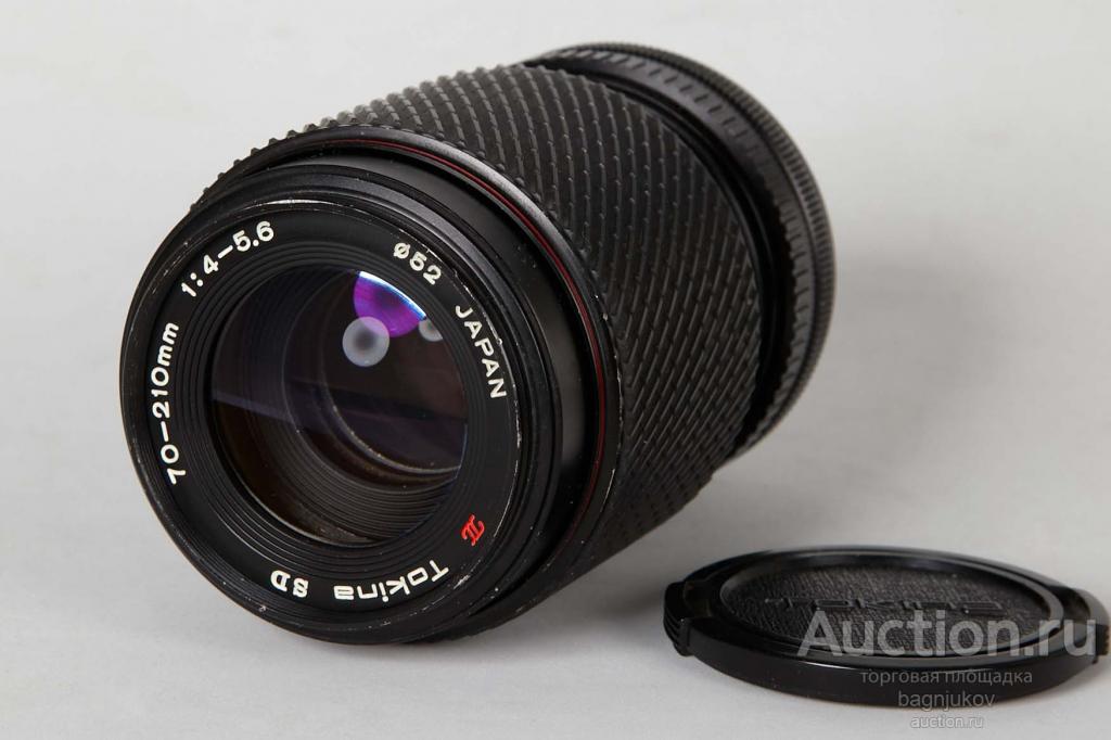 Объектив Tokina SD 70-210mm 1:4-5.6 Macro (Canon FD)