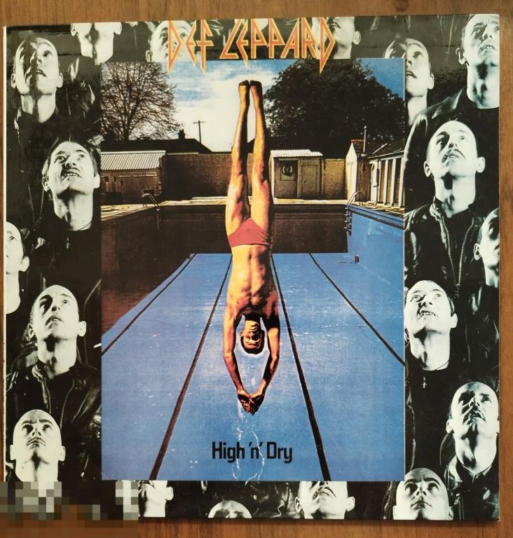 DEF LEPPARD. High h' Dry. LP. Printed in USA. PolyGramRecords.