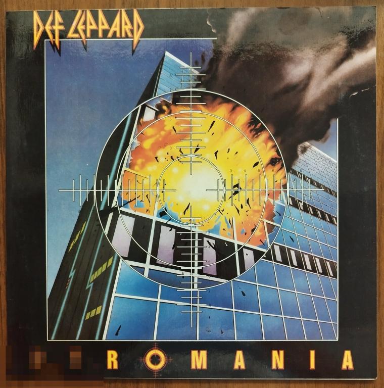DEF LEPPARD. Pyromania. LP. Printed in the Netherlands . Phonogram.