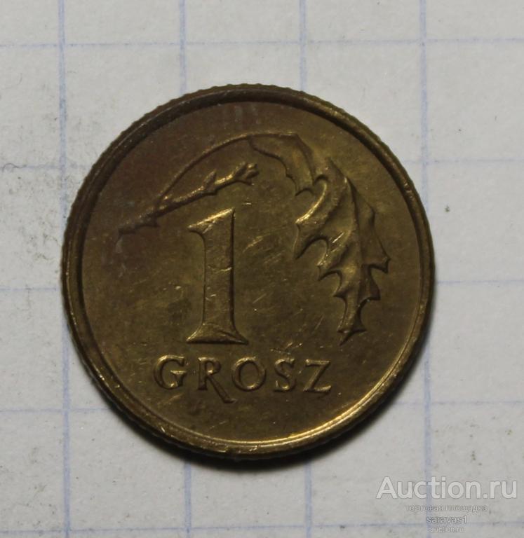 Польша 1 грош 2008 Y#276.