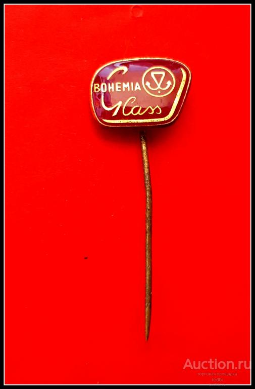 Значок Богемское стекло ЧССР (У) Bohemia Glass