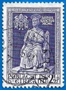 Ирландия 1950 MiNr 111. Год религии (1/3) (0.6 € | $ 0.5) U