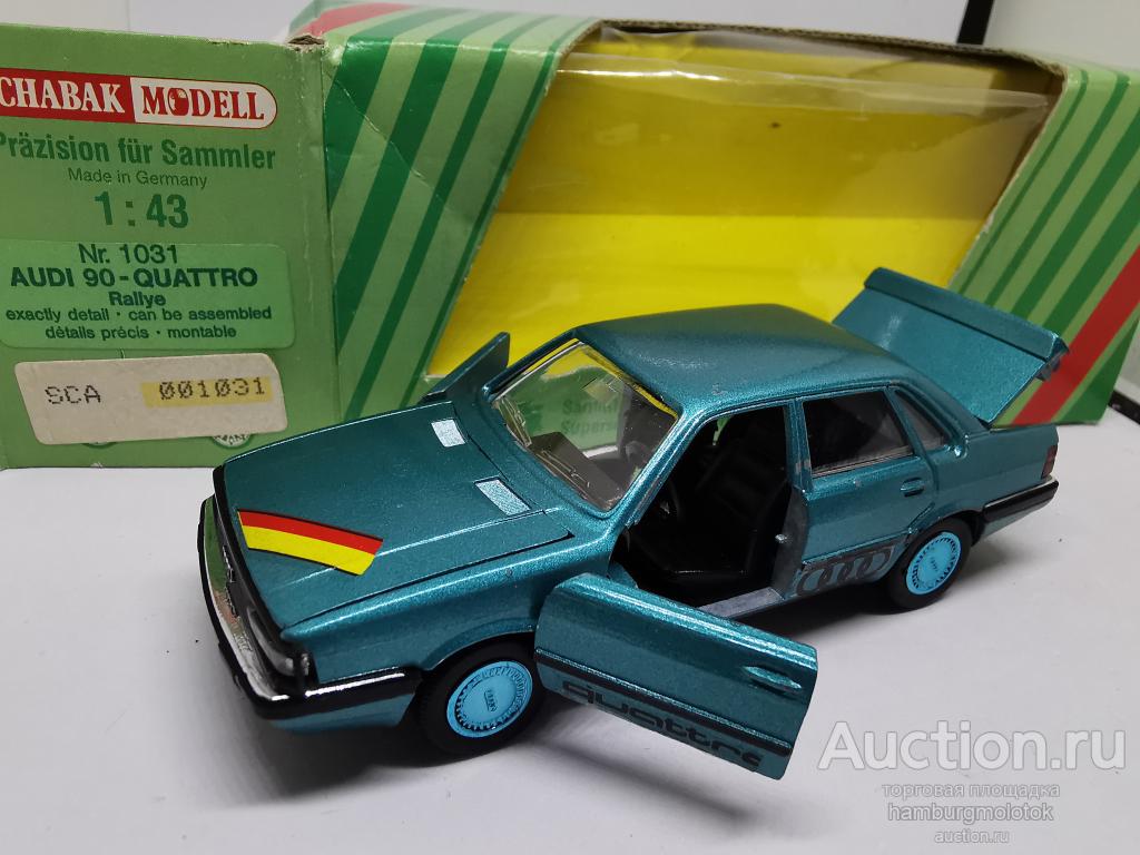 811 Schabak Audi 90 b2 QUATTRO rallye 1031 1:43
