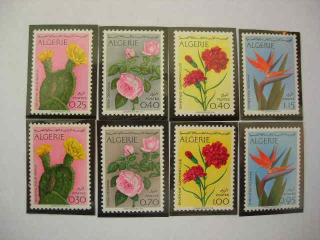 Алжир 1969/1973 флора: цветы  MNH