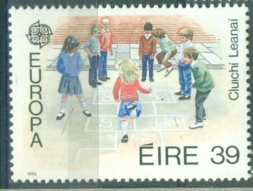 Ирландия 1989 г. Европа СЕПТ  Дети. Игры  негашеная**