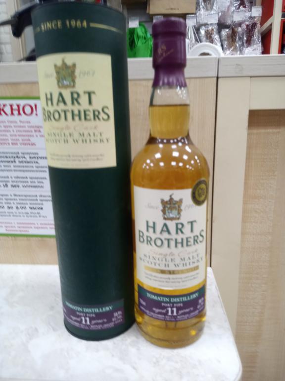 Виски Hart Brothers Tomatin 11YO Port Pipe