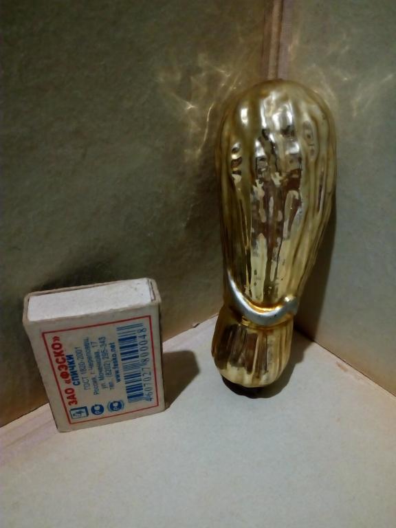 Игрушка ёлочная .Сноп.Стекло СССР