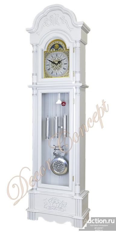 Напольные часы Columbus СНЕЖНЫЙ ЛОРД silver CR-9222-PS
