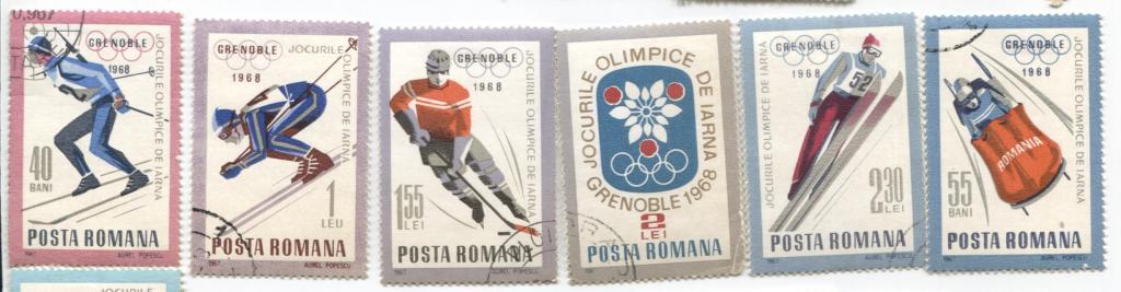 1967 Румыния Олимпийские игры в Гренобле 7м.гаш