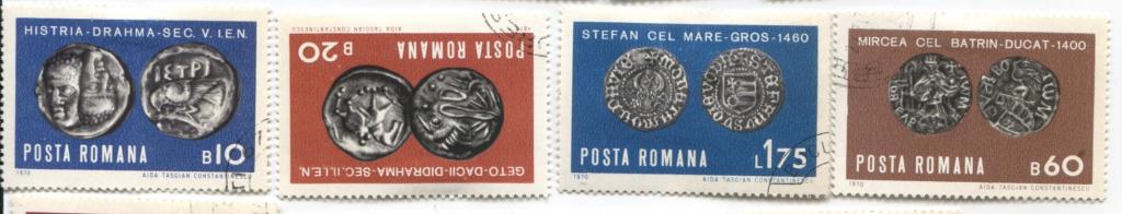 1970 Румыния Древние монеты 6м .гаш