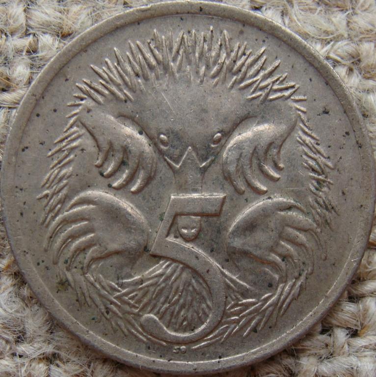 Австралия 5 центов 1967 год
