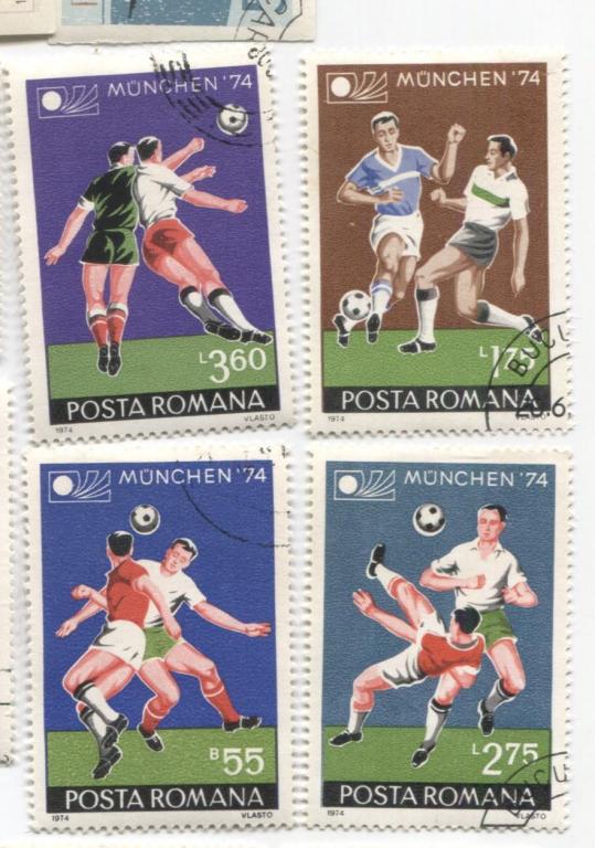 1974 Румыния.Первенство мира по футболу в Мюнхене.6м.гаш