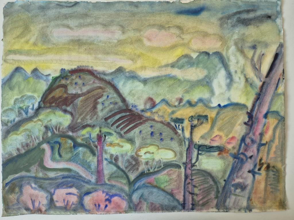 Полянская Л.С. (1905-1979) Курильский пейзаж