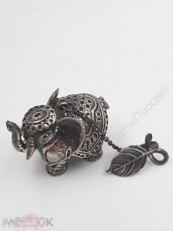 Ситечко для чая. Серебро, 925 проба.  (Ч -Э2035)