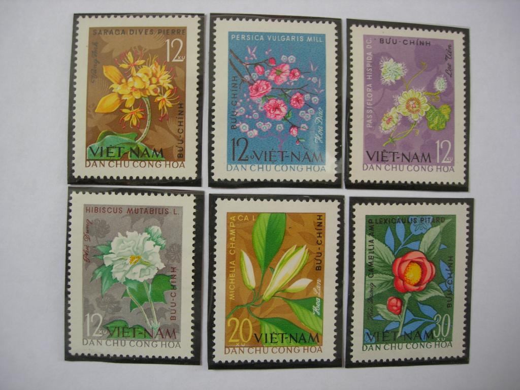 Вьетнам 1964 флора: цветы    MNH/MNG