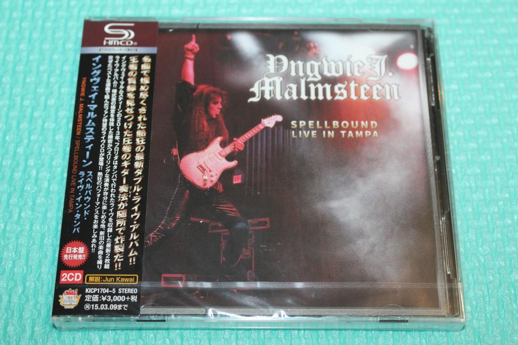 Malmsteen, Yngwie / Spellbound - Live In Tampa 14 / Japan SHM 2CD