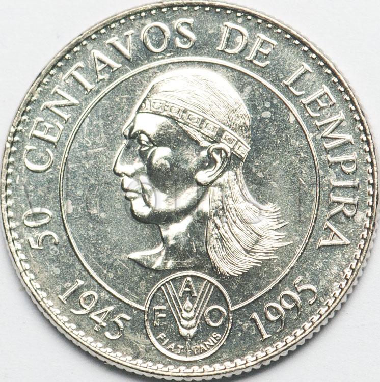 Гондурас 50 центов 1994 FAO UNC 58301