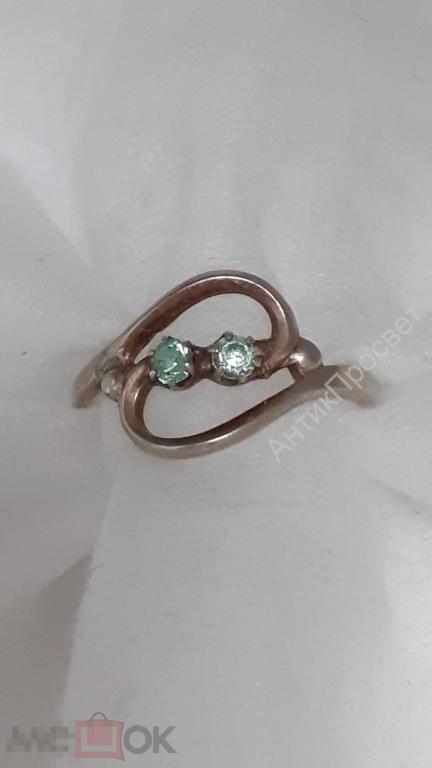 Красивое кольцо. Серебро, 875 проба. (5228)