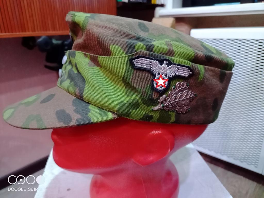 Кепи Вермахт СС 3 рейх Германия (КОПИЯ)