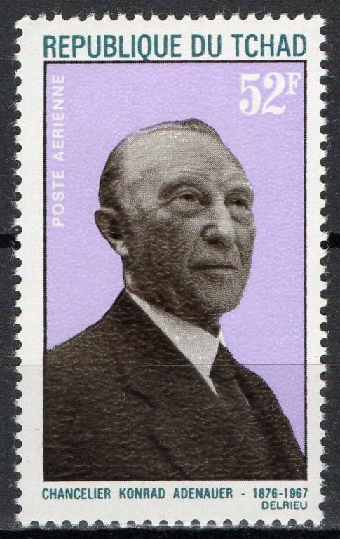 Чад, 1968,  Деятели, Политика, Аденауэр