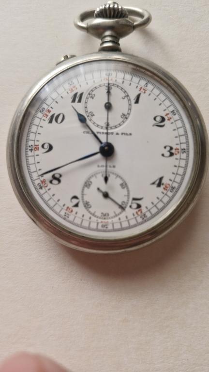 Часы карманные (2). Тиссот. Tissot.   хронограф. Состояние! Редкие.