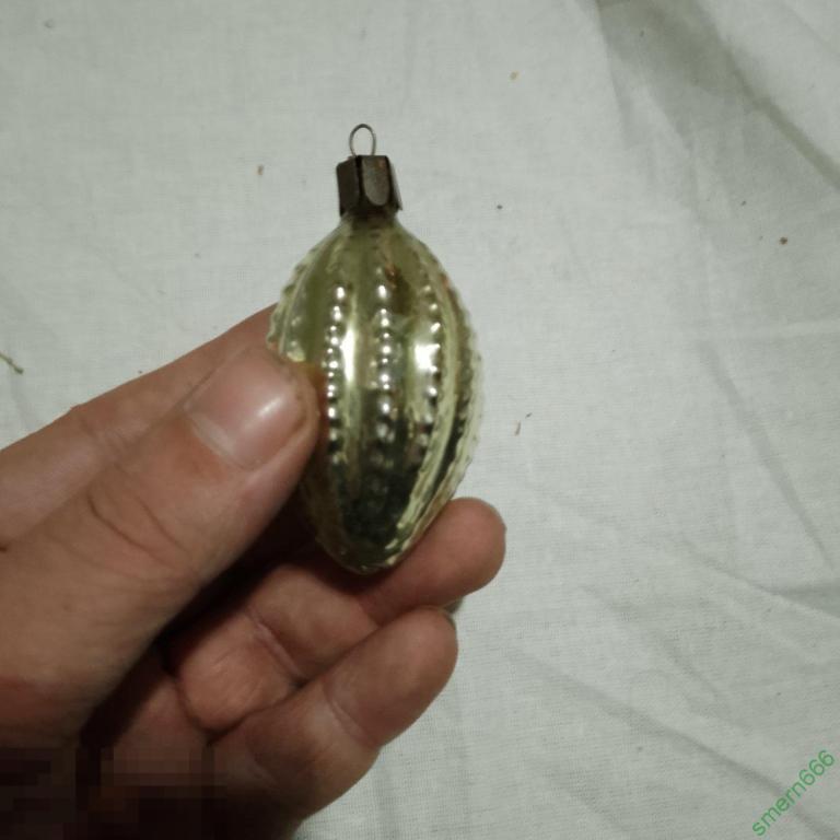 Елочная игрушка СССР шишка аукцион