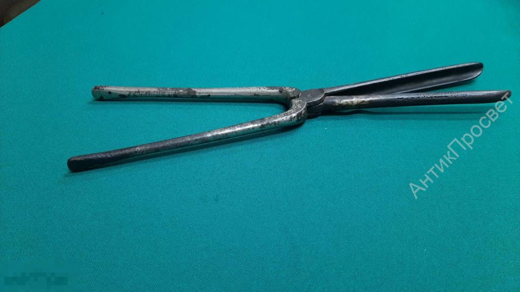 Старинная плойка для волос? Металл, клеймо.   (М -Ц0661)